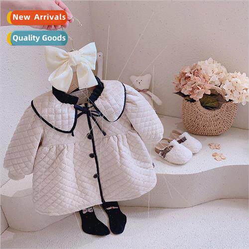 Childrens 适用eign- jacket 2023 winter Korean  of the new fe