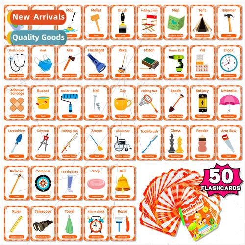 50 Early Learning Educational Toys Educational Cards Everyda
