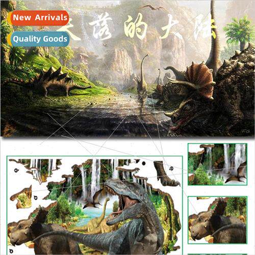 Wall Stickers 3D Dinosaur Bedroom Decoration Floor Stickers