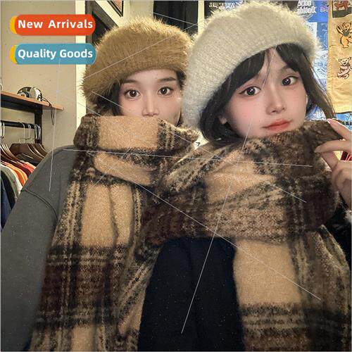 Retro Merad atmosphere sense of scarf female winter warm col