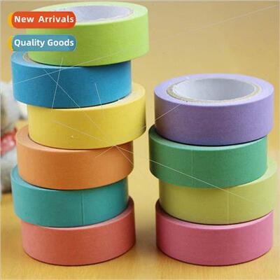 10 colors candy color washi tape hand torn washi tape colorf