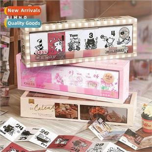 Creative Calendar Portable Day 2024 Payment Desk