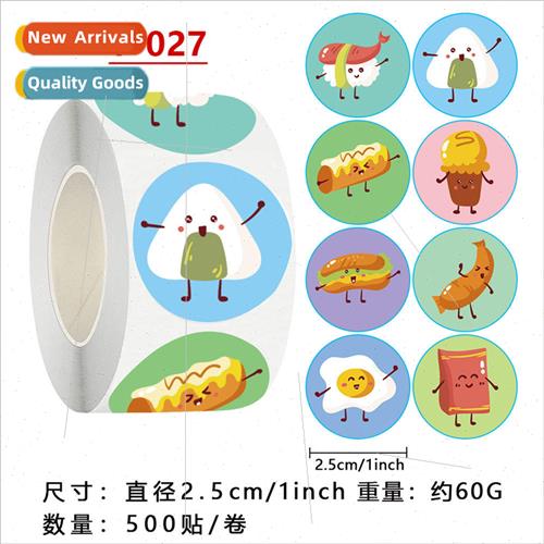 Seal Stickers Rolls of Childrens Encouragement Rewards Toys