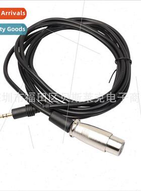 Connecting cell phone computer 3.5mm male to XLR ca female m