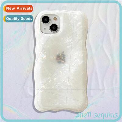 Stereoscopic pleated shell pattern 适用 Apple 13 premium fee