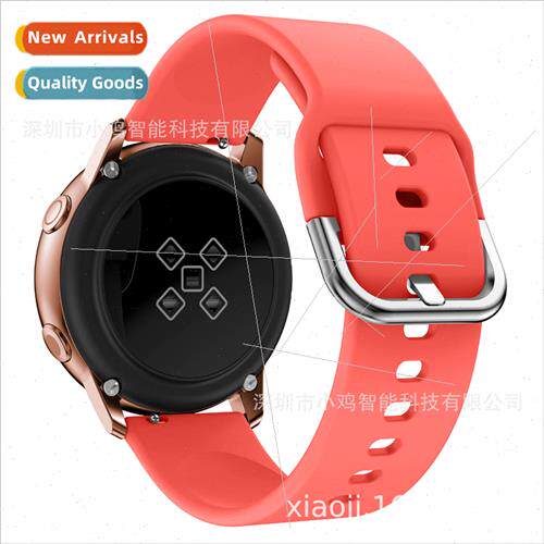 适用 Samsung Galaxy Watch Active2 Band 20mm Silicone Band Ac