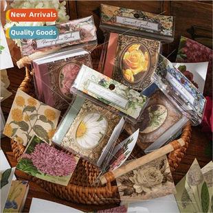 Cherry Garden Japanese paper sticker book retro literary pla