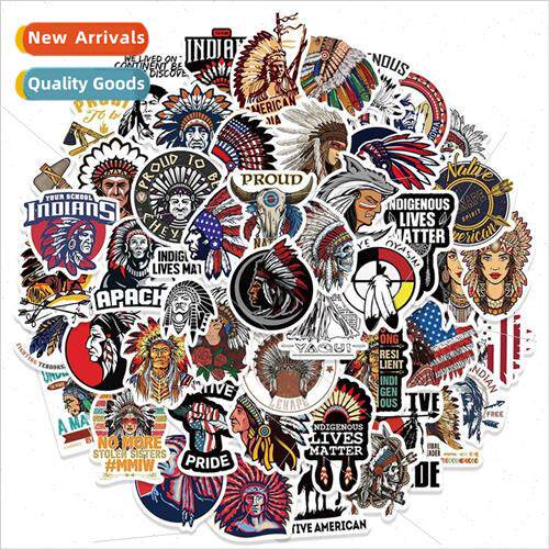 50 American primitive graffiti stickers car luggage cell pho