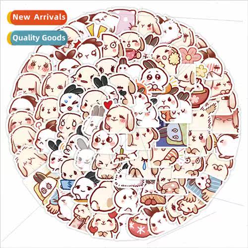 100 cartoon children rabbit titan doodle notes handbook cell