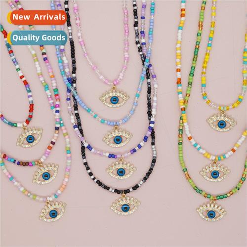 Halloween gift dopamine wind colorful rice beads micro-set a