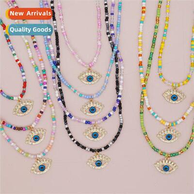 Halloween gift dopamine wind colorful rice beads micro-set a