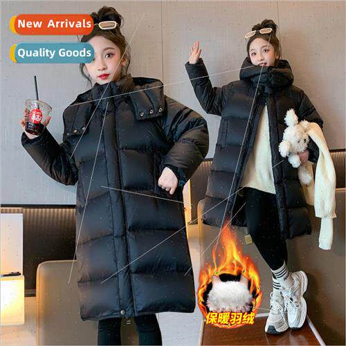 Girls down jacket winter 2023 new Yangqi children thickened