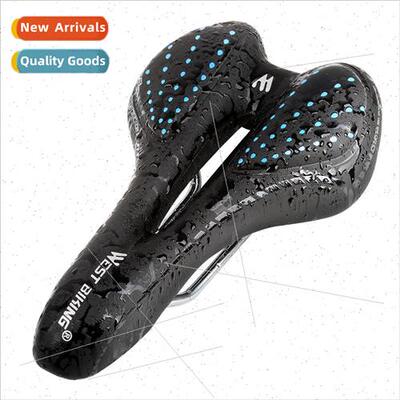 Bicycle padded cushion mountain bike seat saddle silicone so