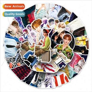 stickers singer star support handbook character surro han