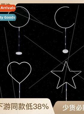 Balloon water filled base air circle round and heart pentagr