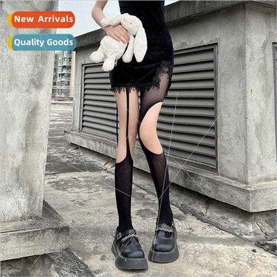 Spice Girls Fishing Net Stockings Garter Socks One Hollow Ho