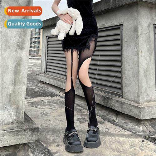 Spice Girls Fishing Net Stockings Garter Socks One Hollow Ho