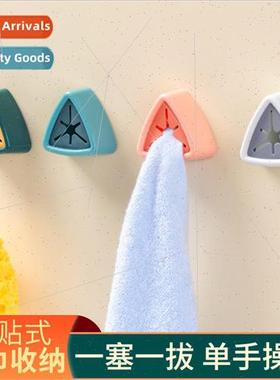 Creative Towel Rack Hooks Kitchen Rag Plug Hand Towel Dishcl