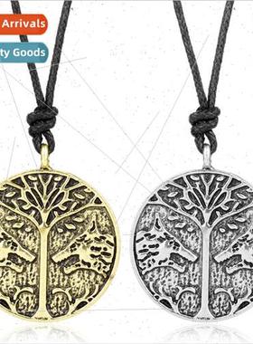 New jewelry Nordic Viking possession talisman e of life wolf