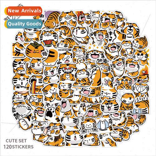 120 Cute Tiger Cartoon Graffiti s ggage Cell Phone Case Frid