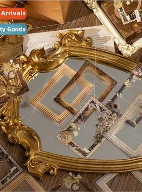 Left Behind Flower Picture Frame Boxed Stickers Vintage Bota