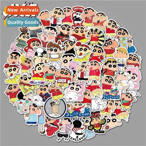 50pcs cartoon cartoon crayon little new doodle stickers lugg