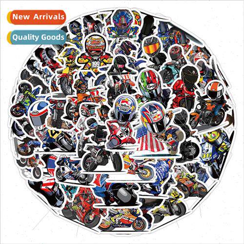 50 pcs of World Motorcycle Championship graffiti stickers de