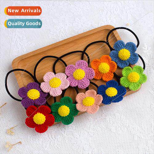Handmade Crochet Wool Hair Cards Handmade Hair Bands Woolen