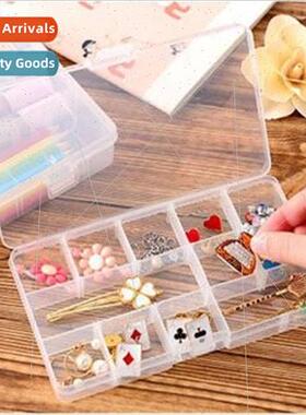 Transparent Storage Box Portable Pill Box Sealed Dustproof S