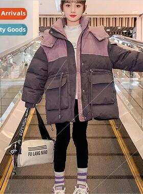 Girls 适用eign- cotton clothing winter 2023 new childrens wi