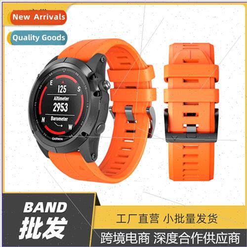 适用 garmin FENIX5plus strap garmin quick release silicone r