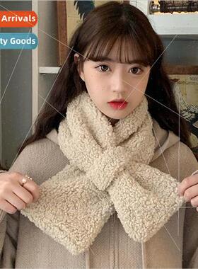 Womens new fall and winter cashmere scarf Korea wild thicken