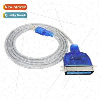 Blue 1.5m usb to parallel port cable 1284 print cable USB2.0