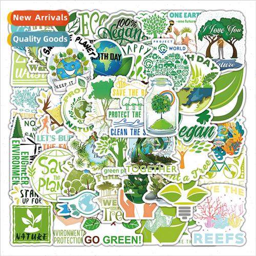 100 pcs of environmental protection stickers to protect envi