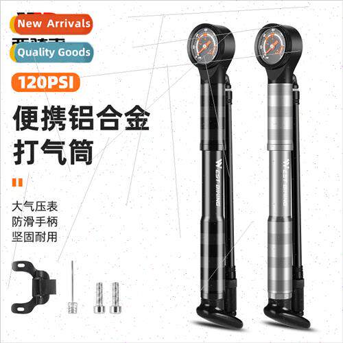Bicycle pump Portable inflatable tube mountain road Presta v