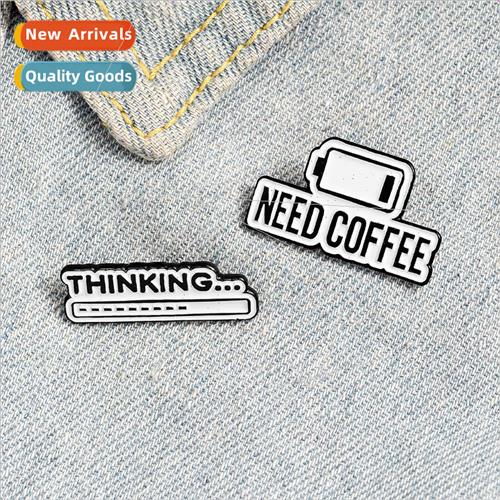 Progress bar creative personalized trinket brooch 适用mula p