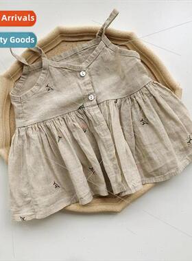 2022ins summer new baby wrap baby sling floral undershirt so