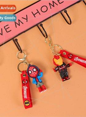 Anime superhero doll pendant parallel universe cartoon keych