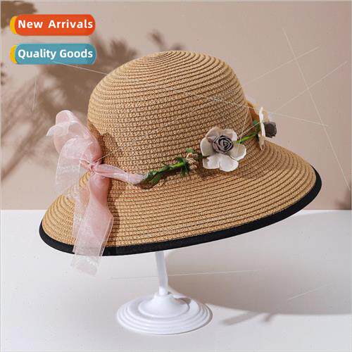 Fashion French sweet sun-shading summer sunscreen sun hat la