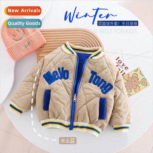 Childrens cotton jacket new small childrens clothing zipper