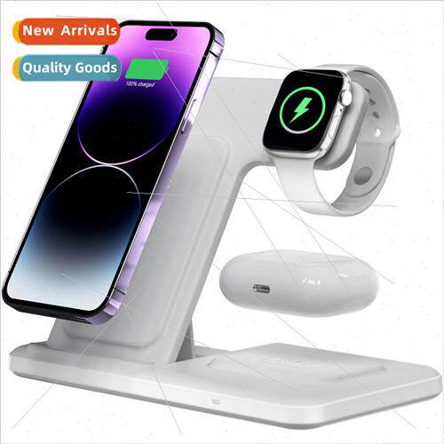 3-in-1 Folding Wireless Charger 15W Folding Stand Desktop Ve