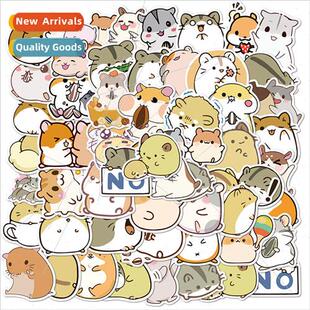 50 cute cartoon animals hamster graffiti stickers luggage co