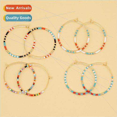 che Bohemian Style Round Colorful DB Rice Beads Handmade Bea