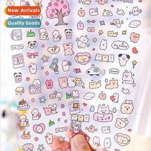 goo card the flash four send film Heartwarming PET stickers