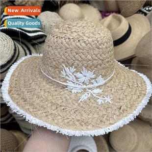 black and tassel raff combination the color Korean white