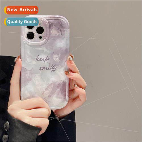 Meteorite pattern purple swoosh 适用 iPhone 13 Apple 12Proma