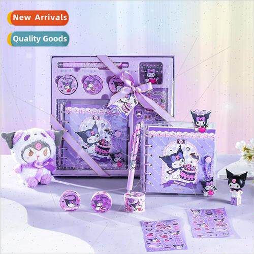 Sanrio handbook gift box set PU Kuromi Yuki dog cute station