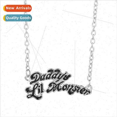 Suicide Squad Suicide Squad Letters Necklace Sweater Chain A