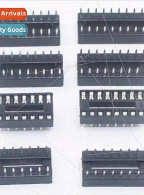 2.54MM Pitch Flat Pin IC Socket Integrated Block  DIP Microc