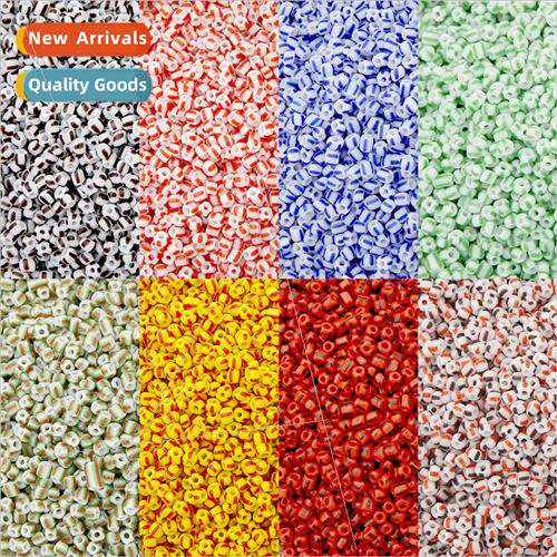 3mm glass rice beads necklace bracelet loose beads diy jewel